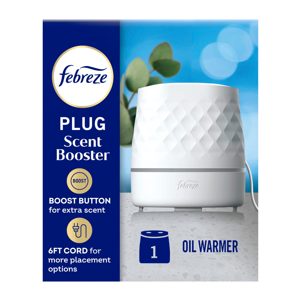 Febreze Plug in Scent Booster Air Freshener Oil Diffuser Black