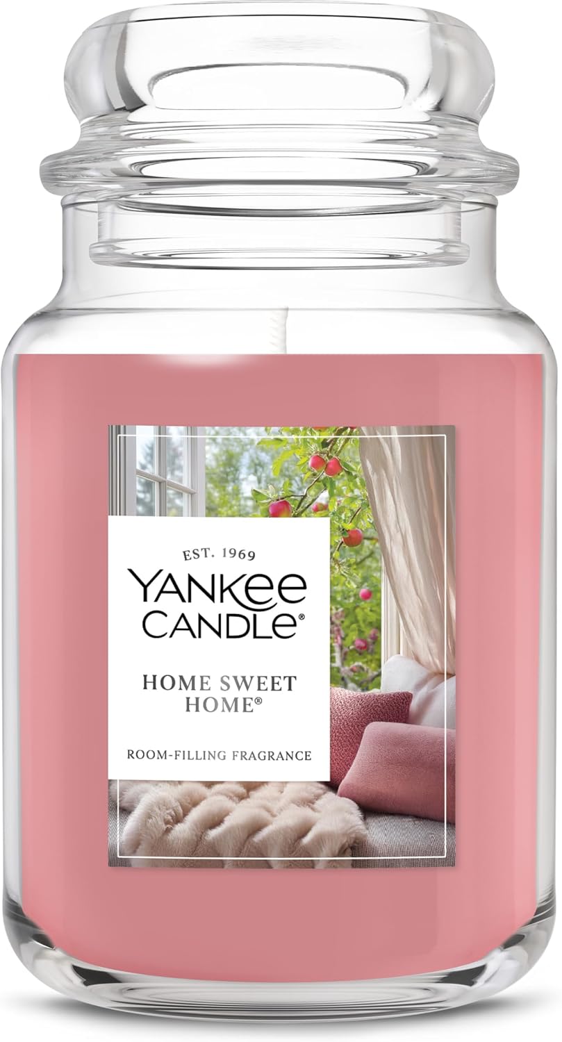 Yankee Candle Home Sweet Home Scented Candle, 22oz Large Jar