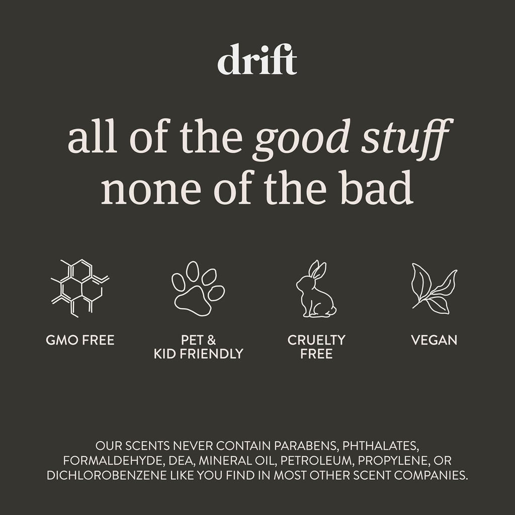 Drift Car Air Freshener - The Original Wood Air Freshener - Car Odor Eliminator - Long Lasting Scent - Auto Accessories - Metal Clip - Essential Oils - Coconut & Pistachio Starter Kit