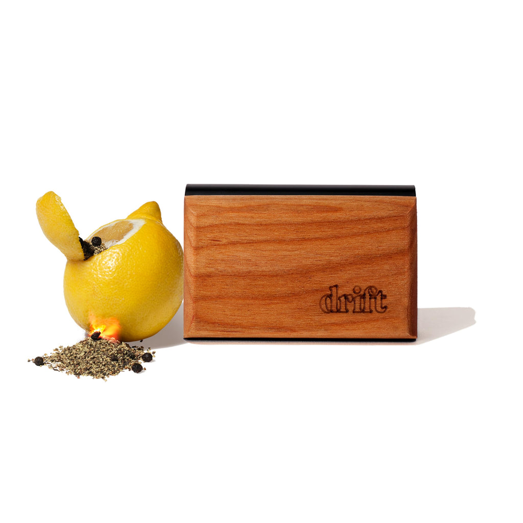 Drift Car Air Freshener - The Original Wood Air Freshener - Car Odor Eliminator - Long Lasting Scent - Auto Accessories - Metal Clip - Essential Oils - Clean Ingredients - Amber Scent Starter Kit