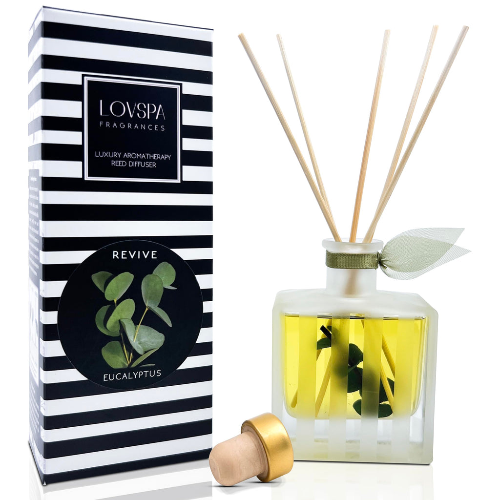 Reed Diffuser Set, Pumpkin Vanilla Chai Scented Oil Diffuser with Sticks, Home Fragrance Accessories for Bathroom Shelf Decor, Aroma Diffusers for Home or Office Fall Decor, USA Made