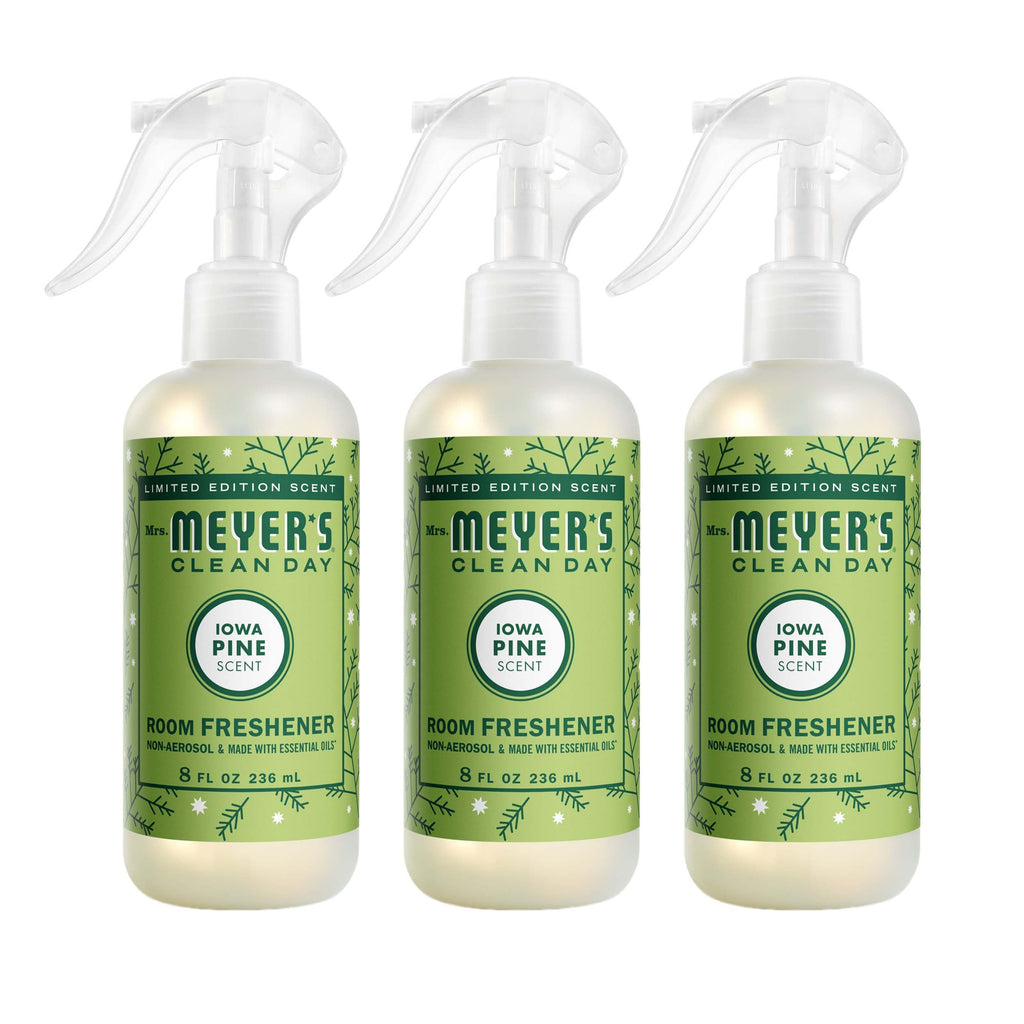 MRS. MEYER'S CLEAN DAY Room and Air Freshener Spray, Non-Aerosol Spray Bottle Infused with Essential Oils, Lavender, 8 fl. oz