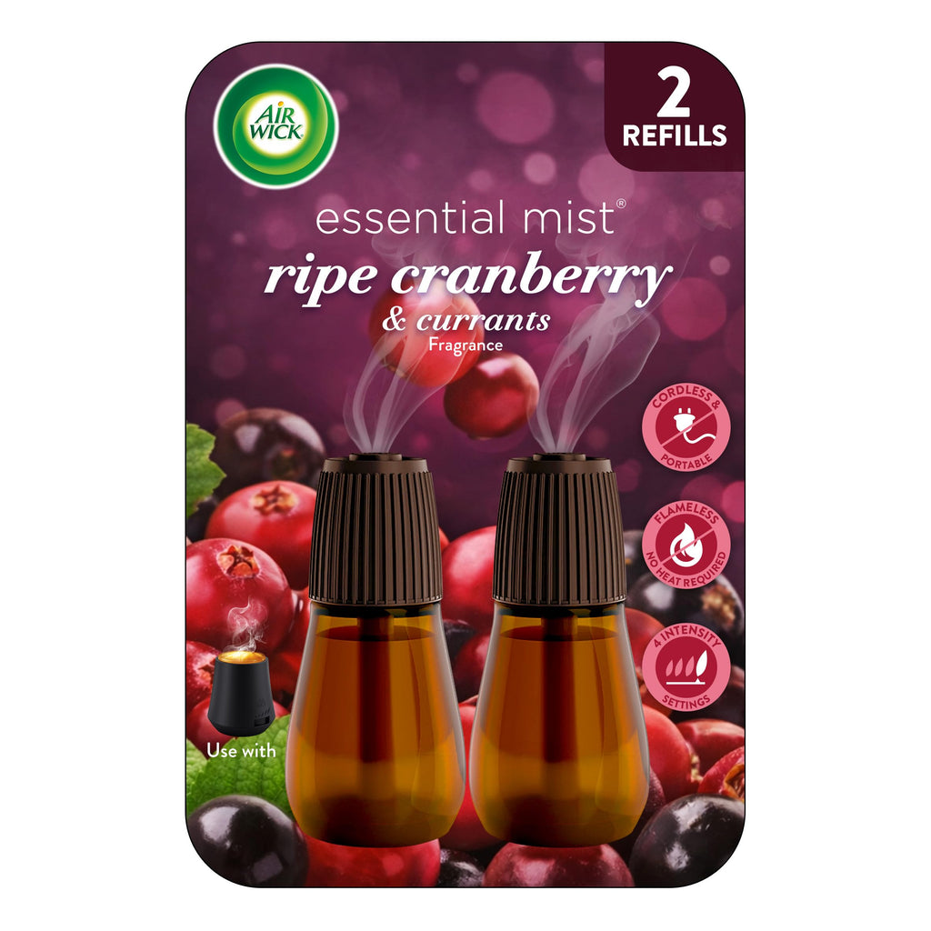 Air Wick Essential Mist, Lavender & Almond Blossom Diffuser Refill, 3 count