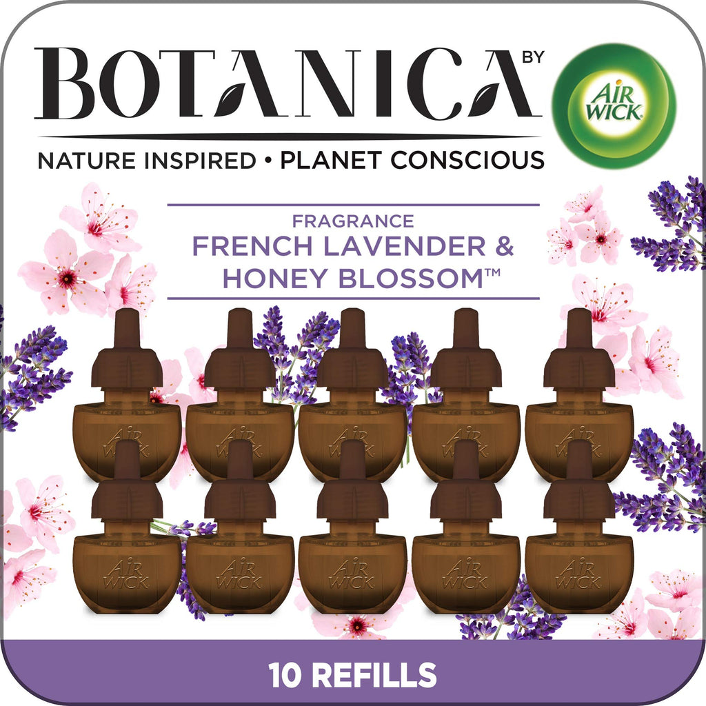 Air Wick Plug in Refills, Sweetgrass & Sandalwood, Essential Oil, 10 Count