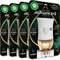 Air Wick Plug in Scented Oil Advanced Gadget, 4 Count, White