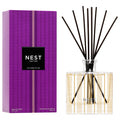 NEST New York Reed Diffuser, Autumn Plum - The Fall Collection - 5.9 fl oz - Fragrance for Up to 90 Days - Reusable, Refillable Glass Holder - Includes 8 All-Natural Reed Sticks - Flame Free
