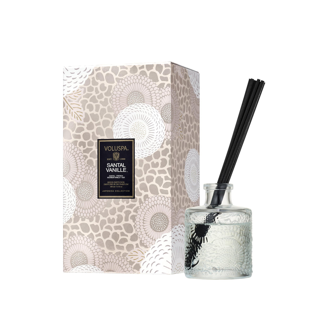 Voluspa Baltic Amber Oil Reed Diffuser, 3.4 Oz Home Fragrance