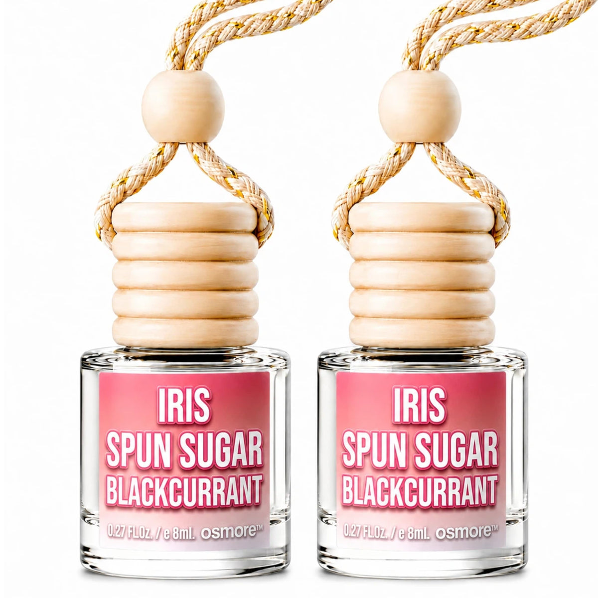 Car Air Freshener Hanging 2-Pack, Cute Car Accessories for Women