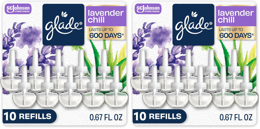 Glade PlugIns Air Freshener Refills, Cashmere Woods, 10 Count