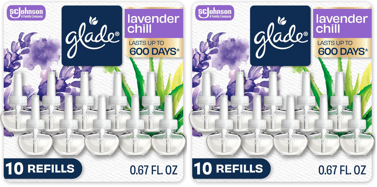 Glade PlugIns Air Freshener Refills, Cashmere Woods, 10 Count