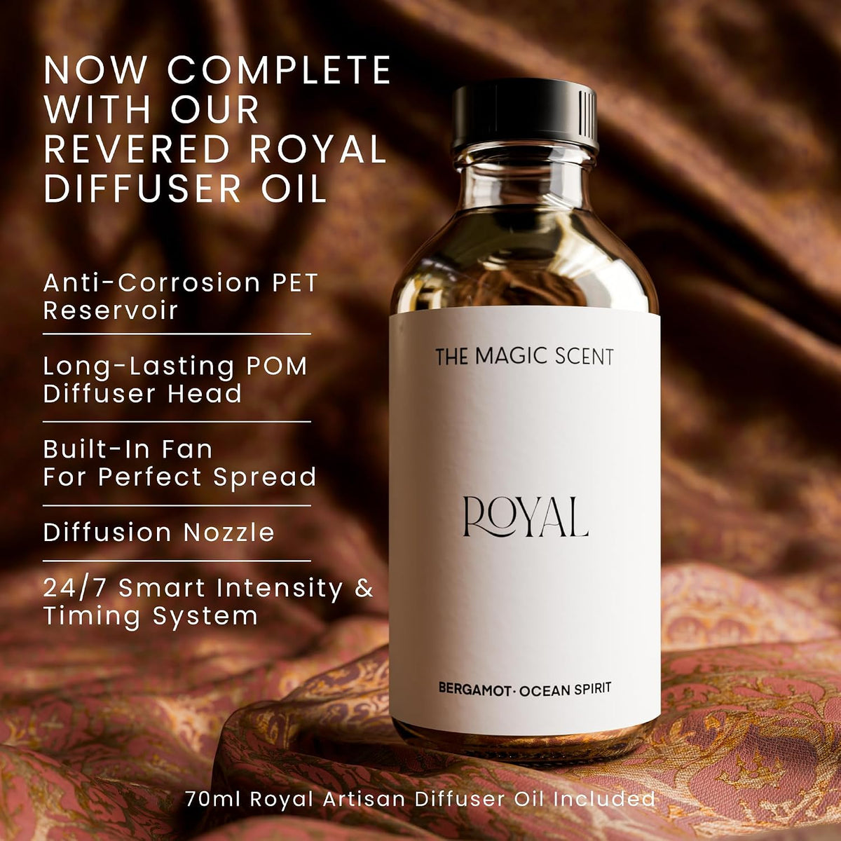 The Magic Scent Diffuser for Home & Hotels, Portable or HVAC Scent Diffuser