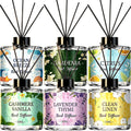 6 Pack Reed Diffuser Set, 10.14 Oz Reed Diffusers for Home with 30 Sticks
