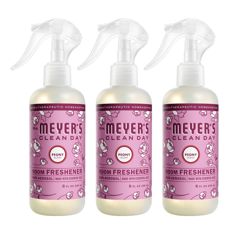 MRS. MEYER'S CLEAN DAY Room and Air Freshener Spray, Non-Aerosol Spray Bottle Infused with Essential Oils, Lavender, 8 fl. oz