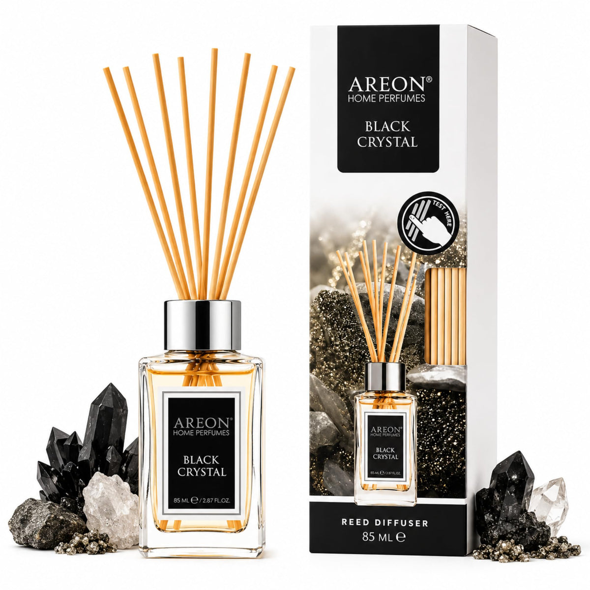Areon Osmanthus Home Luxury Perfume Reed Diffuser,10 Rattan Reeds,50ml