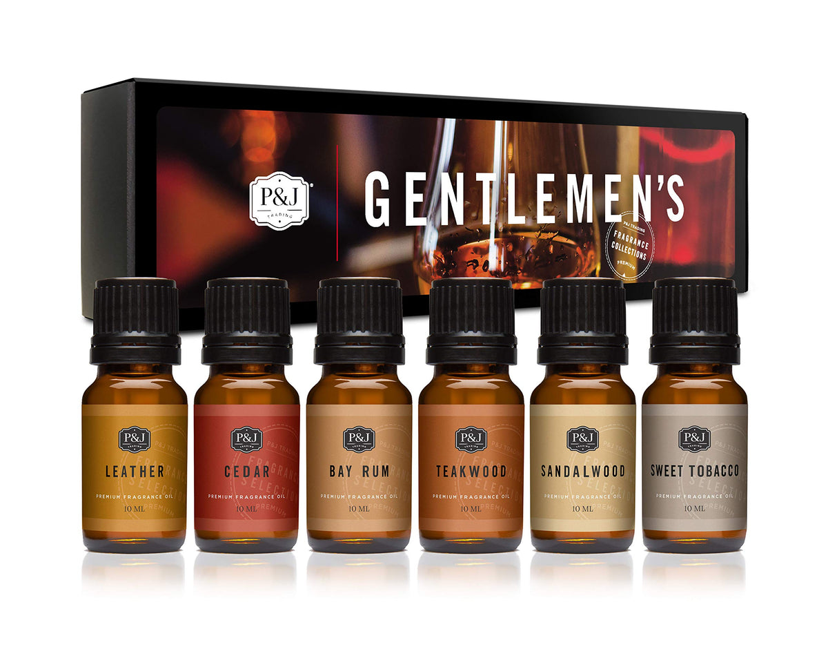 P&J Trading Fragrance Oils for Diffusers for Home Spice Set Fragrance Scents for Candle Making - Soap Making Supplies - Car Diffuser Scents - Essential Home Gift Set - Apple Cider, Cinnamon & More