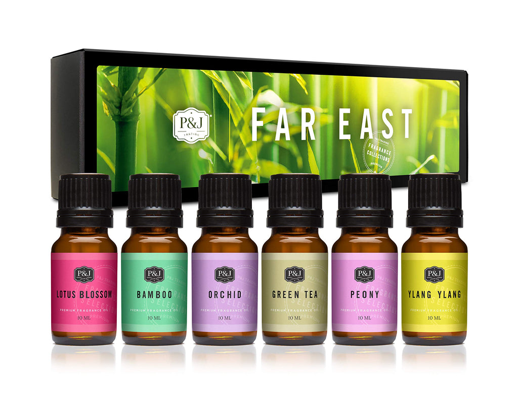 P&J Trading Fragrance Oils for Diffusers for Home Spice Set Fragrance Scents for Candle Making - Soap Making Supplies - Car Diffuser Scents - Essential Home Gift Set - Apple Cider, Cinnamon & More