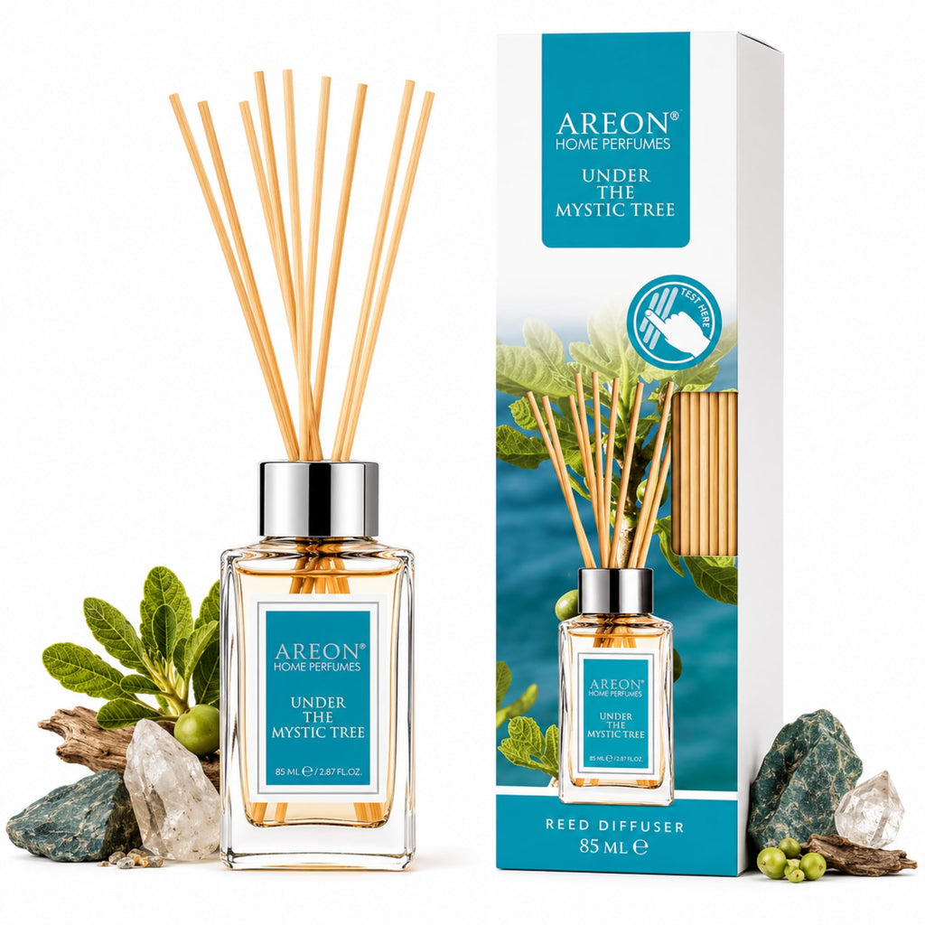 Areon Osmanthus Home Luxury Perfume Reed Diffuser,10 Rattan Reeds,50ml