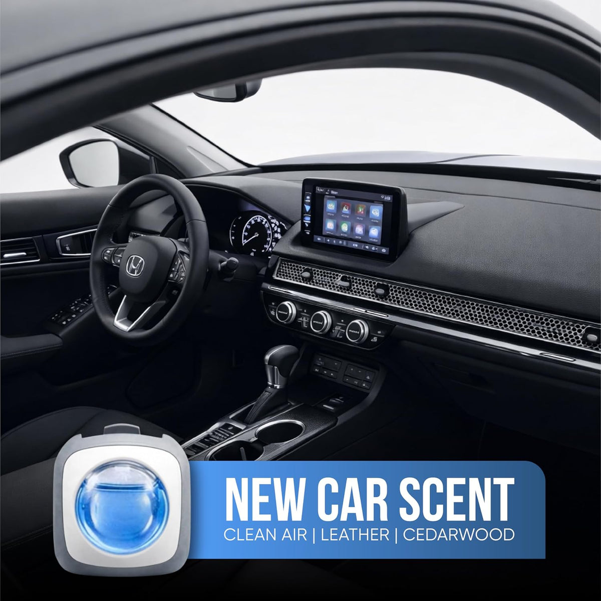 Air Jungles New Car Scent Car Air Freshener Vent Clip 6 Ct, Long Lasting