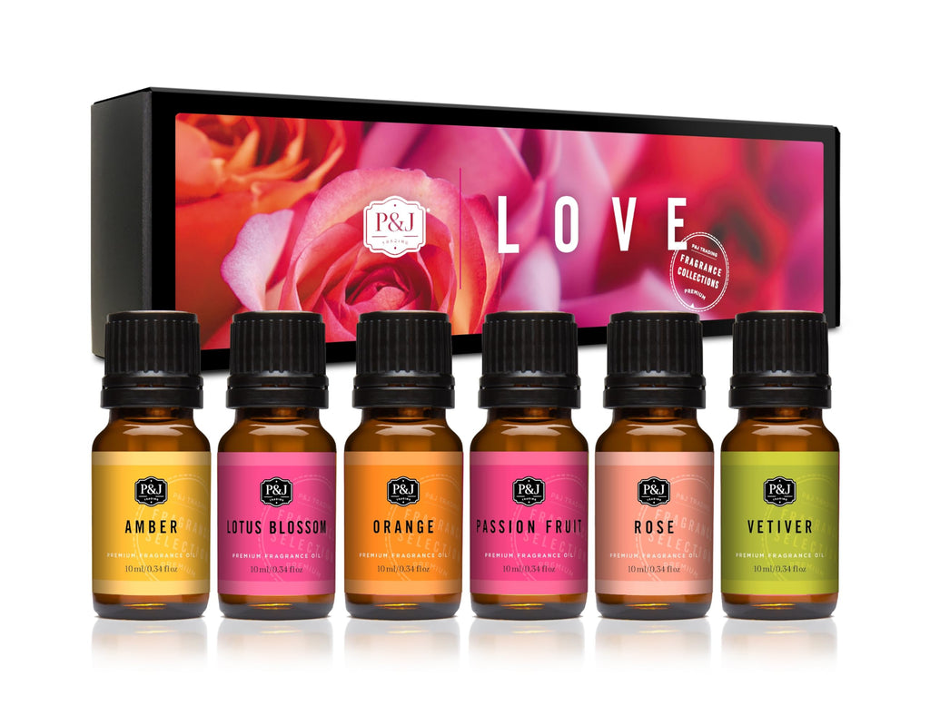 P&J Trading Fragrance Oils for Diffusers for Home Spice Set Fragrance Scents for Candle Making - Soap Making Supplies - Car Diffuser Scents - Essential Home Gift Set - Apple Cider, Cinnamon & More