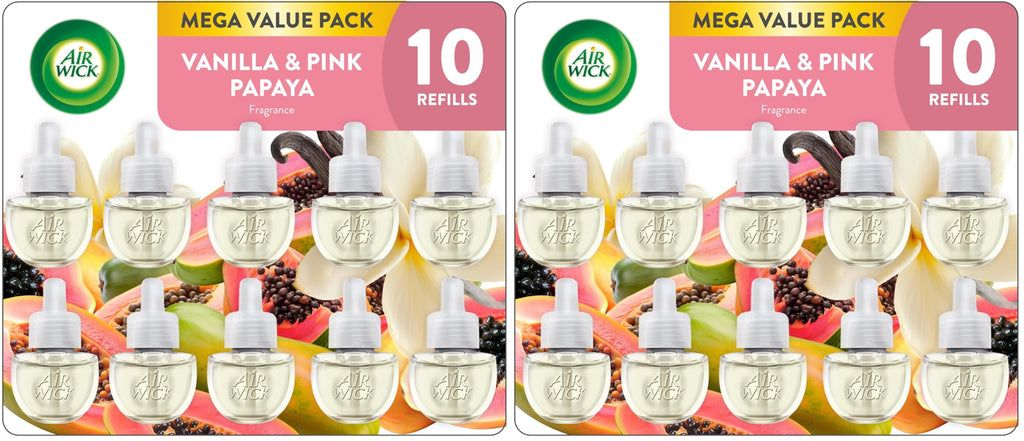 Air Wick Plug-In Scented Oil Refills, Hawaii with Essential Oils, 10 Count