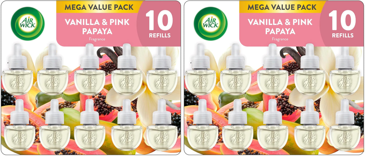 Air Wick Plug-In Scented Oil Refills, Hawaii with Essential Oils, 10 Count