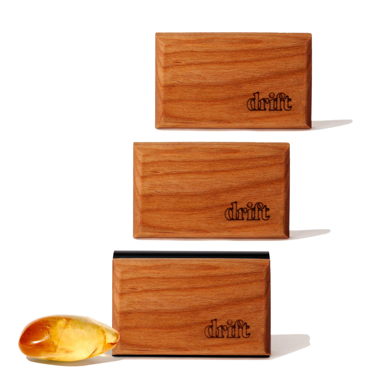 Drift Car Air Freshener - The Original Wood Air Freshener - Car Odor Eliminator - Long Lasting Scent - Auto Accessories - Metal Clip - Essential Oils - Clean Ingredients - Grove Scent Starter Kit