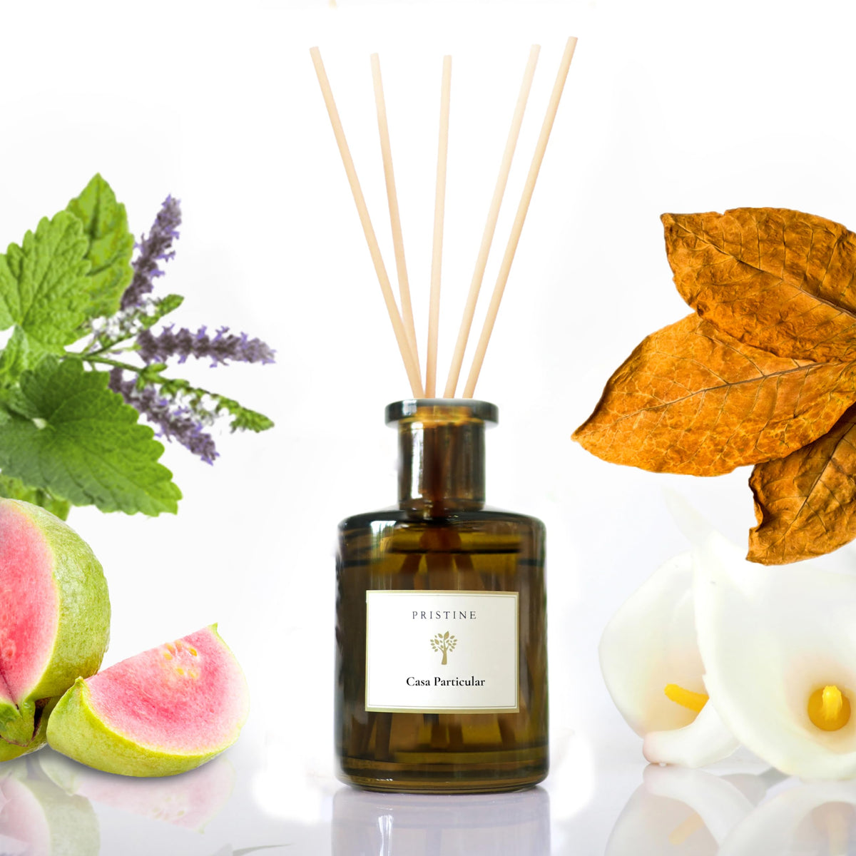 PRISTINE Japanese Ryokan/Inspired by Shang Hotel Reed Diffuser for Home | Fresh Lavender, Moroccan Amber Reed Diffuser Set, Oil Diffuser & Reed Diffuser | Home & Office Decor | Fragrance Gift