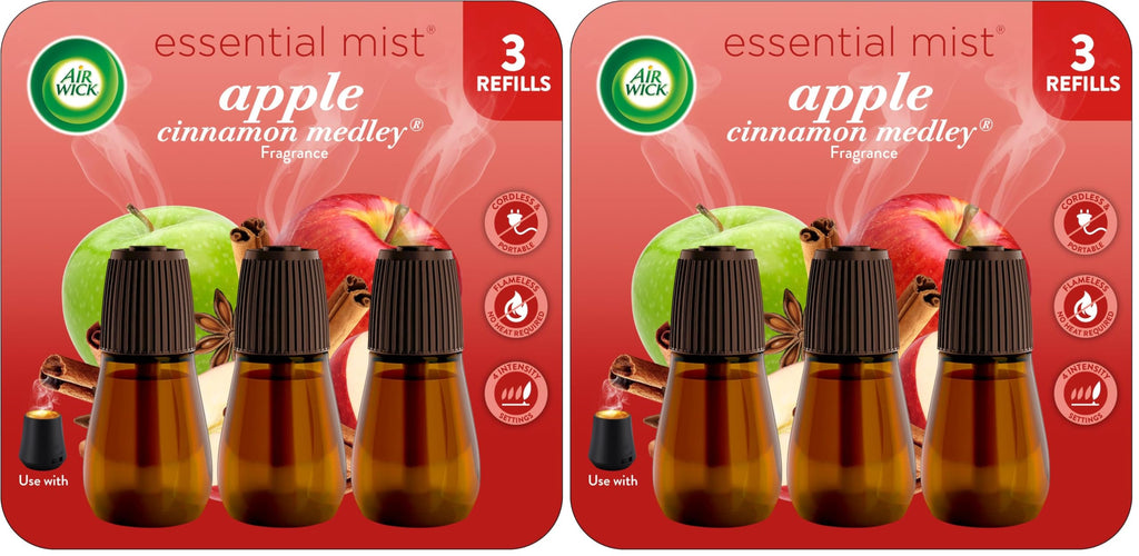 Air Wick Essential Mist, Lavender & Almond Blossom Diffuser Refill, 3 count