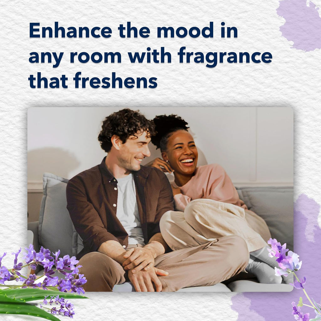 Glade PlugIns Air Freshener Refills, Lavender & Aloe, 5 Count