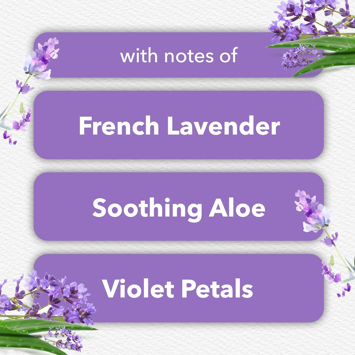 Glade PlugIns Air Freshener Refills, Lavender & Aloe, 5 Count
