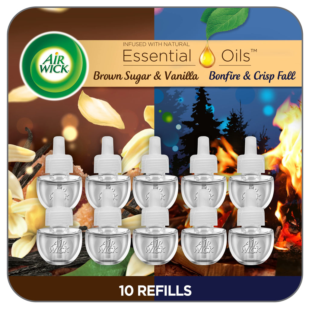 Air Wick Plug-In Scented Oil Refills, Hawaii with Essential Oils, 10 Count