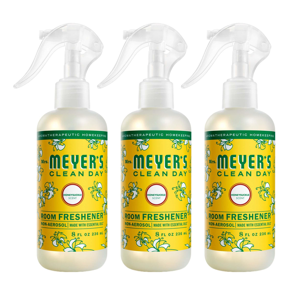 MRS. MEYER'S CLEAN DAY Room and Air Freshener Spray, Non-Aerosol Spray Bottle Infused with Essential Oils, Lavender, 8 fl. oz