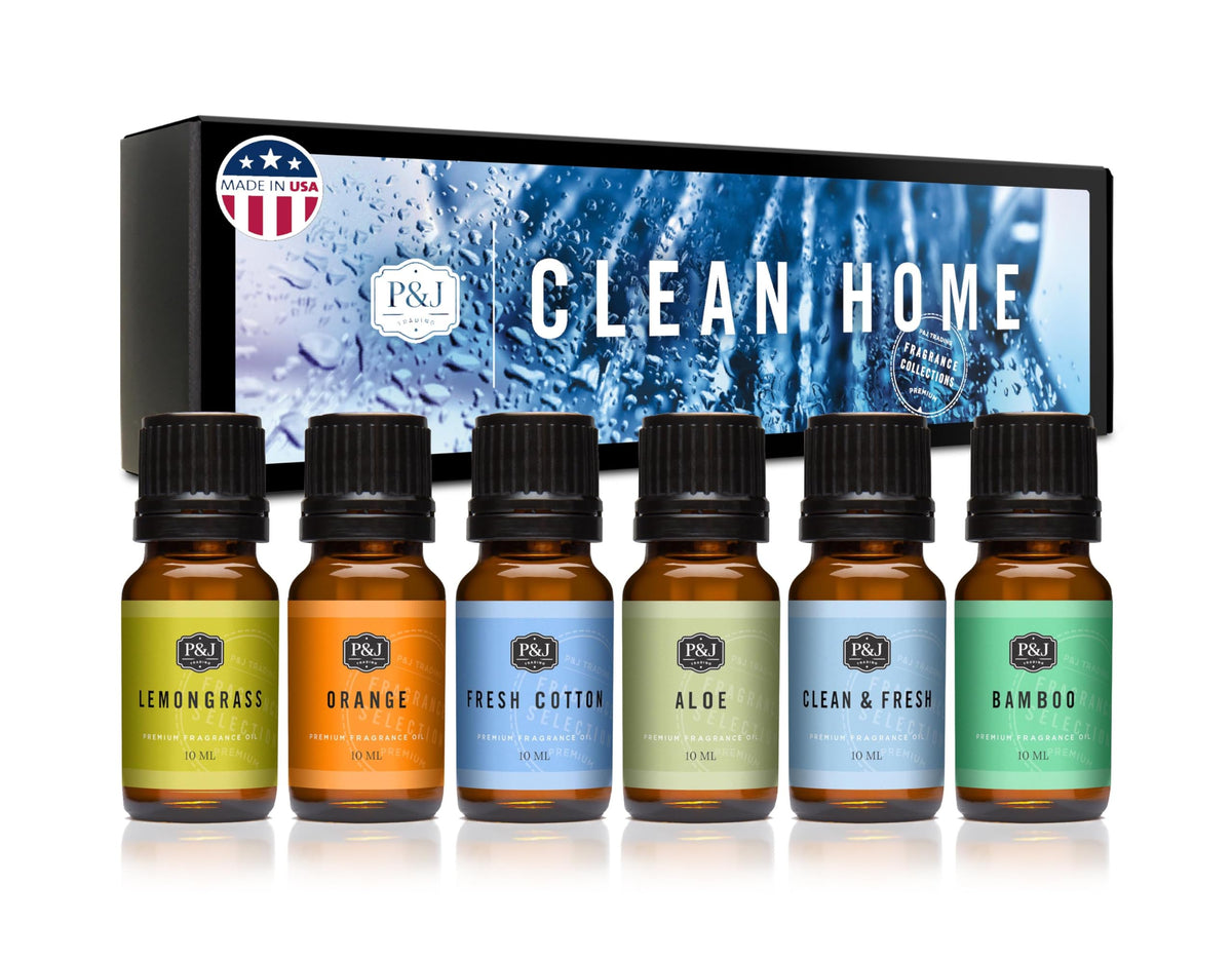 P&J Trading Fragrance Oils for Diffusers for Home Spice Set Fragrance Scents for Candle Making - Soap Making Supplies - Car Diffuser Scents - Essential Home Gift Set - Apple Cider, Cinnamon & More