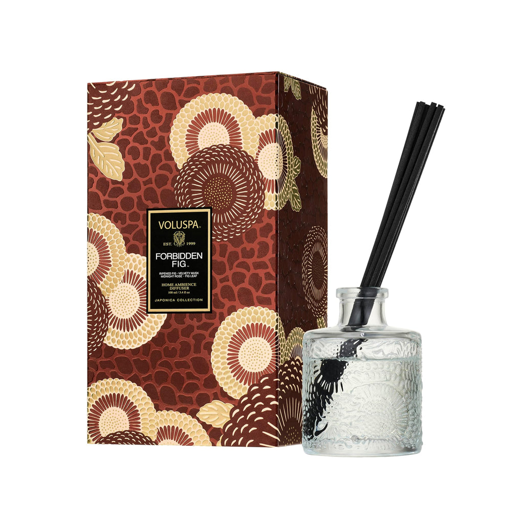 Voluspa Baltic Amber Oil Reed Diffuser, 3.4 Oz Home Fragrance