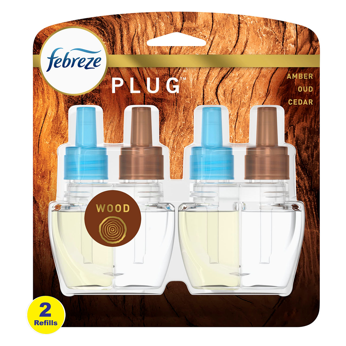 Febreze Plug In Air Freshener, Odor-Fighting Scented Oil Starter Kit, Air Fresheners for Home and Bathroom and Kitchen, Long Lasting for Strong Odors, Linen & Sky Scent, Warmer + 2 Refill