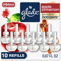 Glade PlugIns Air Freshener Refills, Cashmere Woods, 10 Count