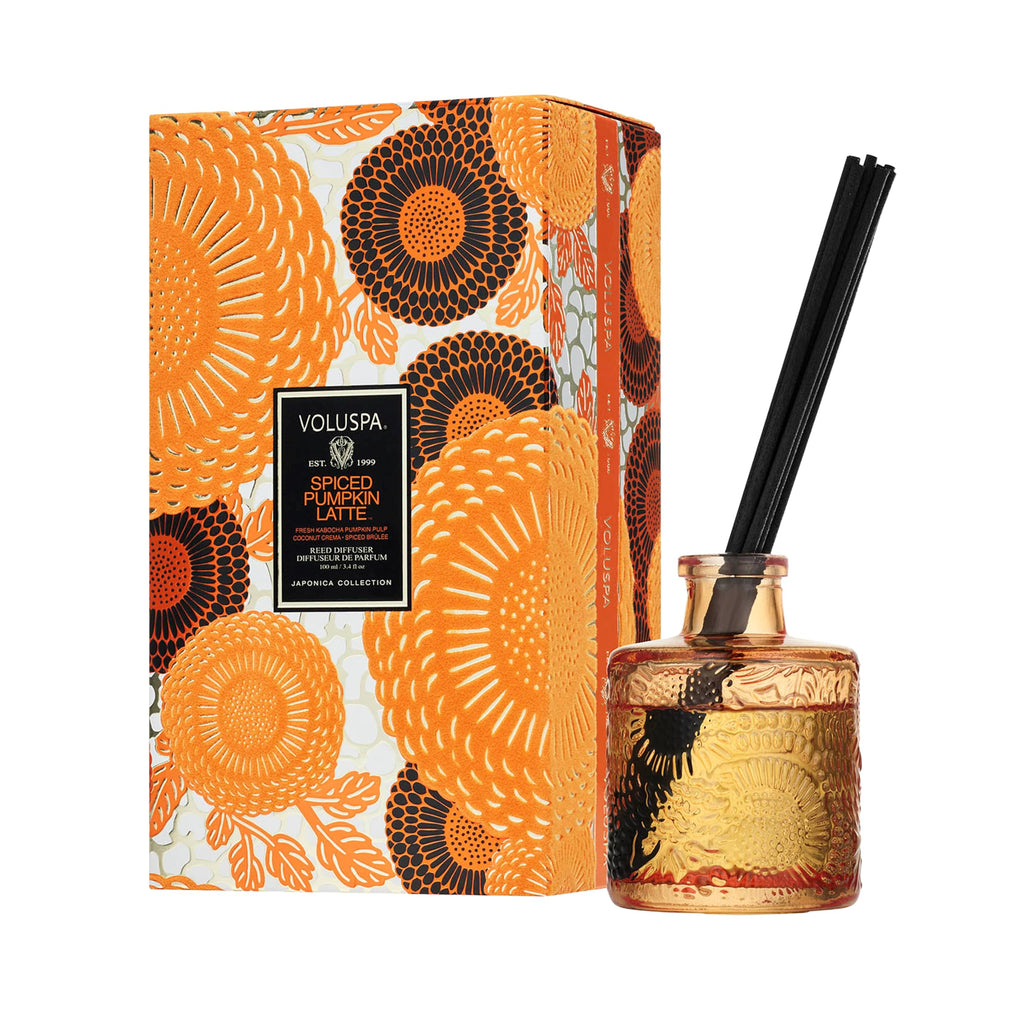 Voluspa Baltic Amber Oil Reed Diffuser, 3.4 Oz Home Fragrance
